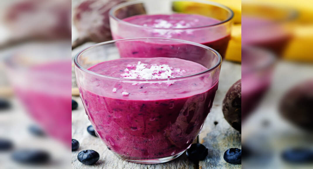 Blueberry Coconut Smoothie Recipe: How to Make Blueberry Coconut Smoothie Recipe | Homemade Blueberr