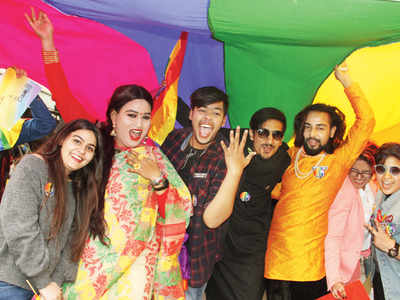 A dance of joy at the Awadh Queer Pride walk in Lucknow