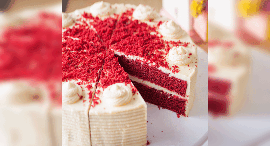 Eggless Red Velvet Cake Recipe: How to Make Eggless Red Velvet Cake Recipe at Home | Homemade Eggles