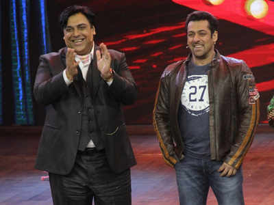 Salman Khan shoots for the first episode of Ram Kapoor's Comedy High School