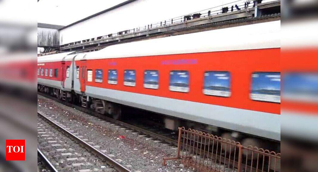 Railways introduces refurbished Mumbai-Delhi Rajdhani train | India ...