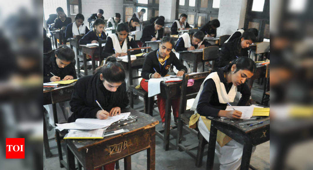 One Year On Up Has Sanitised Exam Centres Banished ‘cheating Mafia India News Times Of India 