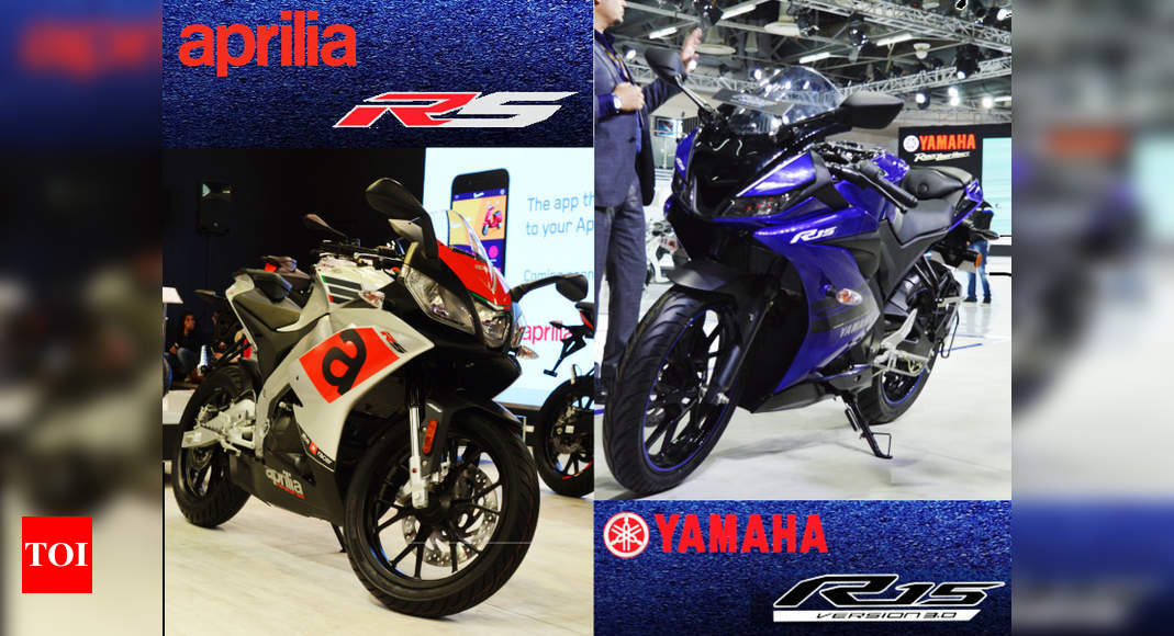 Yamaha R15: Aprilia RS 150 to rival Yamaha YZF-R15 V3.0 in India ...