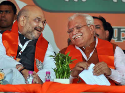 2019 in sight, Amit Shah sounds poll bugle from Haryana