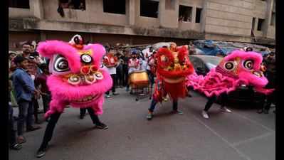 Chinese in Kolkata usher in the new year