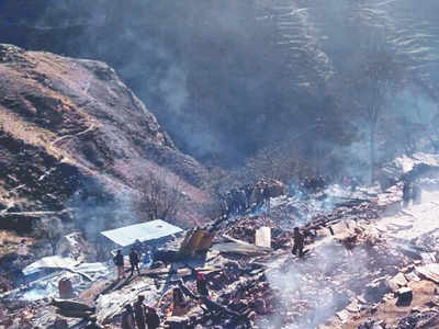 Uttarkashi village wiped out in major fire