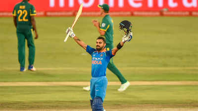 Kohli first to score 500 runs in bilateral ODI series