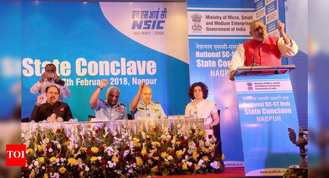 Make optimum use of MSMEs, minister urges Dalit Chamber | Nagpur News