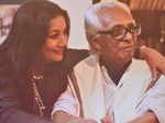 Shabana Azmi and Mrinal Sen