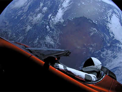 Musk's car shot in space likely to collide with Earth, Venus