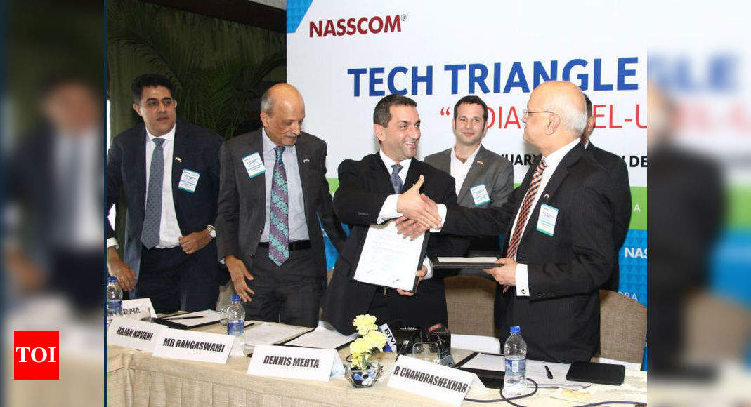 India Israel:  Indian Americans launch tech triangle connecting India, Israel and US - Times of India