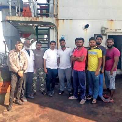 HC allows 16 stranded crew to sign off ship