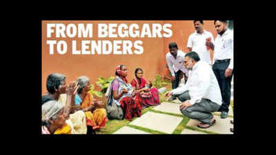Begging bowls turn cash chests, tramps loan funds for big returns