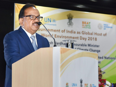 Drive against plastic pollution to gain momentum from India - the global host of World Environment Day 2018
