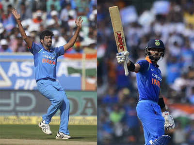 ICC rankings: Virat Kohli, Jasprit Bumrah and India are No. 1 in ODIs