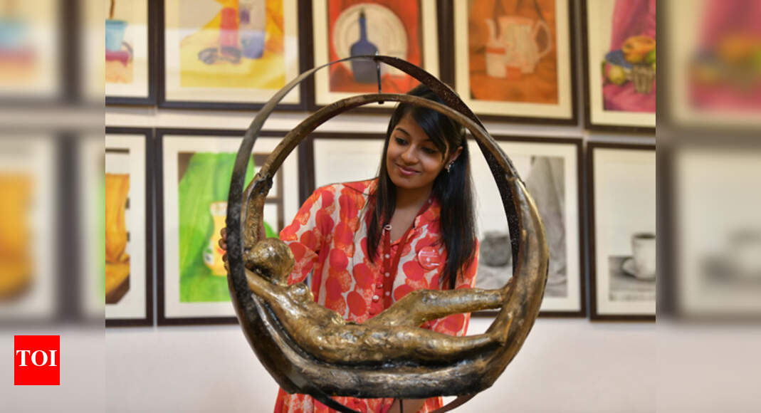 Students showcase their creativity at this art exhibition in Jaipur ...