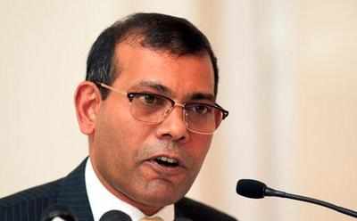 Ex-Maldives President Nasheed welcomes India's statement, says Yameen has zero legitimacy