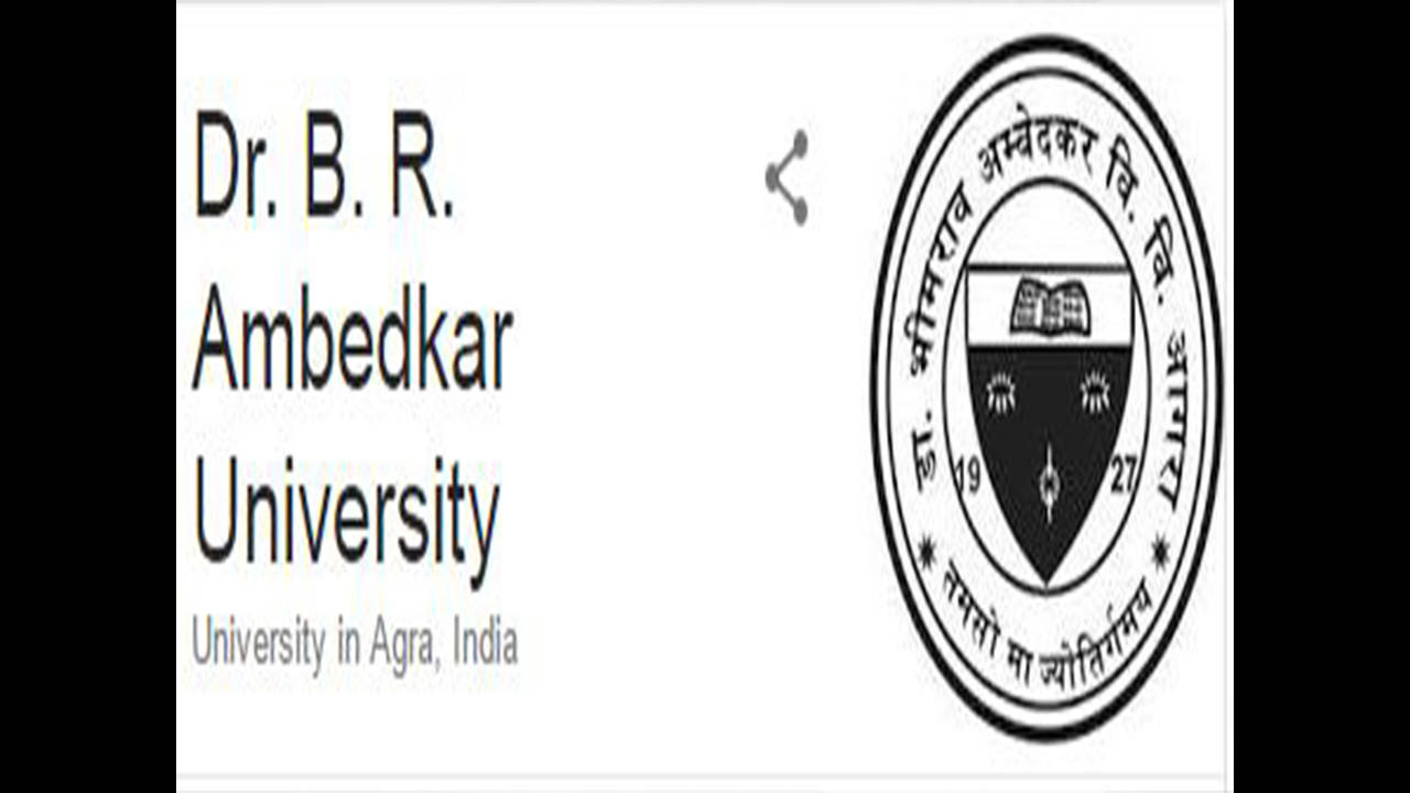 Dr Bhimrao Ambedkar University Agra university Web registration