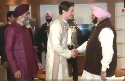 Amarinder Singh meets Justin Trudeau and Canada's 'Khalistani sympathiser' minister