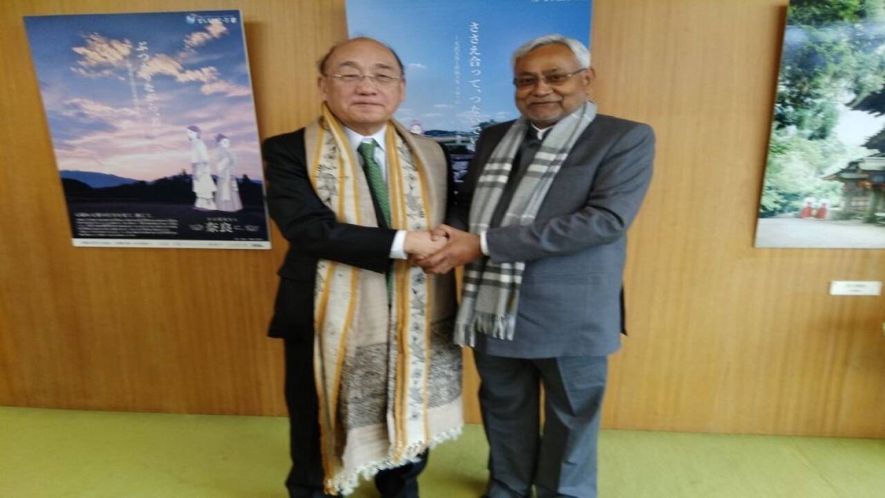 Japan: Nitish Kumar proposes 'sister state twinning agreement