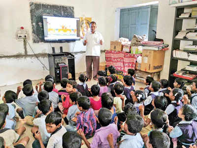 Online crowdfunding is changing classrooms of ignored govt schools