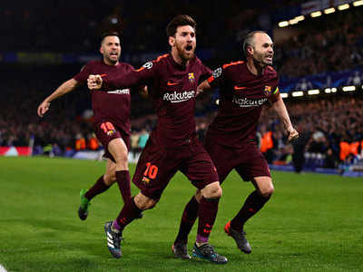 When Barcelona Played An Away Game Football News Times Of India