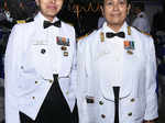 Comdt Mridul Joshi and Srg Capt Ranjana Chakraborty