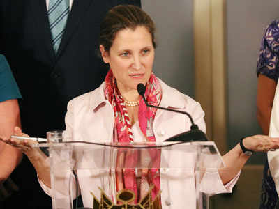 Canada's foreign policy very clear, supports strong, united India: Chrystia Freeland