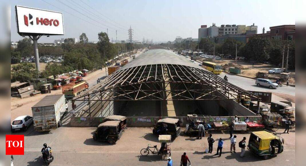 Hero Honda Chowk underpass likely to open by March 31 Gurgaon News