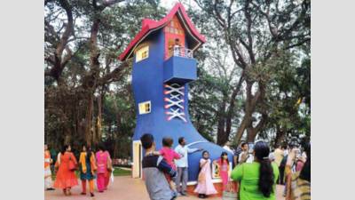 Revamped Kamala Nehru Park with 'Old Woman’s Shoe' opens after a year