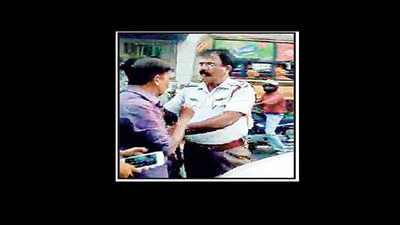 Another city traffic cop turns abusive, this time against journalists
