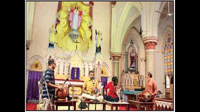 When Carnatic goes to church, it has got to be an act of faith and goodwill