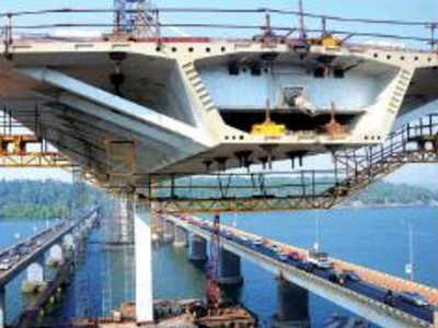 River Mandovi Third Mandovi Bridge Is 78 Complete Says - 