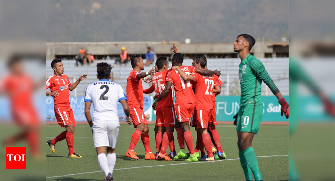 Aizawl FC: I-League: Mapuia's brace ends Aizawl's winless ...