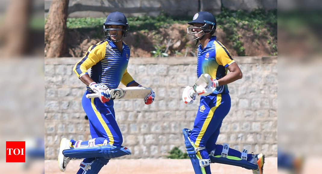 Vijay Hazare Trophy: Pressure on Karnataka against ...