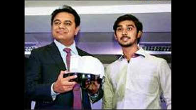 Hyderabad techies design AC helmet