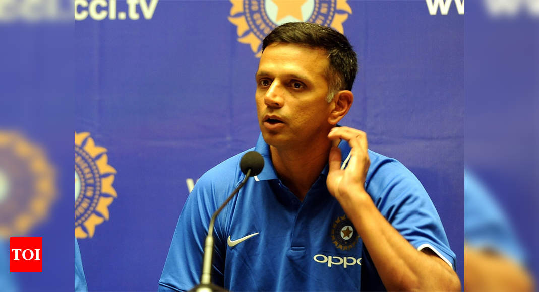 Rahul Dravid India S U 19 World Cup Triumph Bcci Accepts Dravid S Demand For Parity In Cash Rewards Cricket News Times Of India