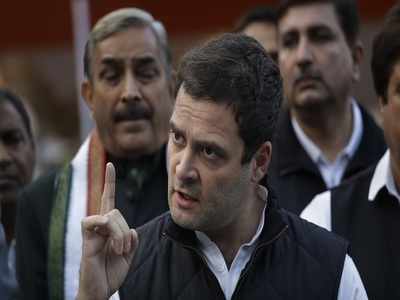 Rahul Gandhi questions PM over delay in setting up of Lokpal | India News -  Times of India