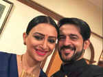 Hiten Tejwani and Gauri Pradhan