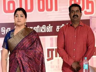 Khushbu Sundar And Seeman Land A Role In Traffic Ramaswamy Biopic 