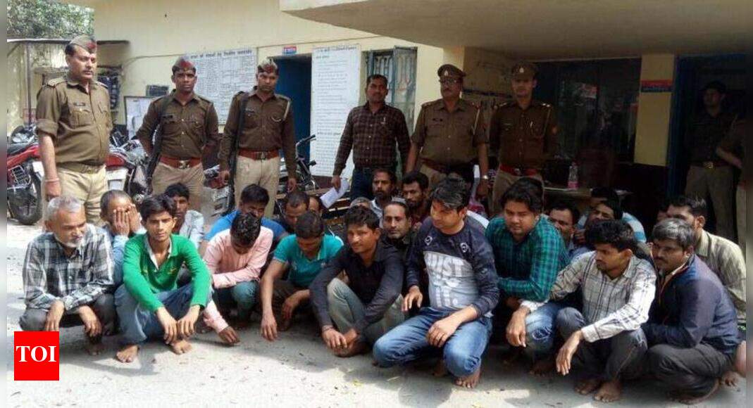 Satta Matka: Gambling racket busted, 29 arrested | Noida News - Times ...