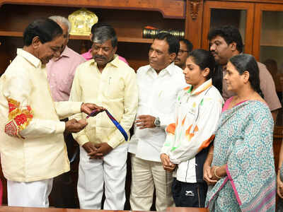 Telangana Government Announces Rs 2 Crore Cash Reward For Ace Gymnast Aruna Reddy More Sports News Times Of India