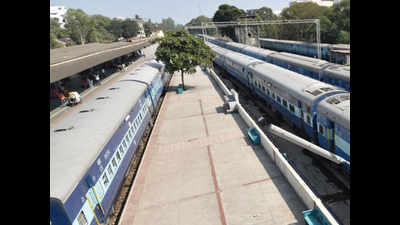 Suburban train to Sulurpeta part cancelled