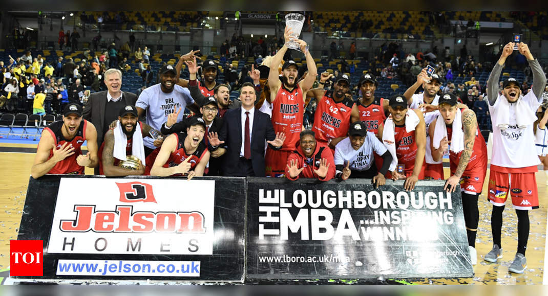 Riders BBL Trophy Final Leicester Riders defeat Sheffield Sharks for