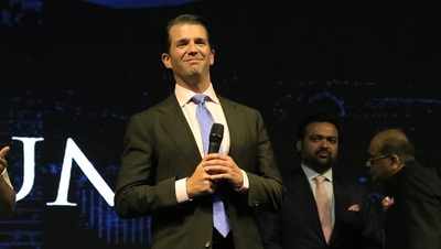 I’ve been an early believer in India. I have friends here: Donald Trump Jr