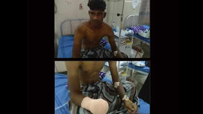 Father cuts off son's wrist for watching porn