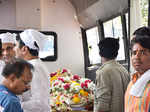 Actress Shammi's funeral