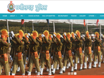 CG Police Constable Recruitment 2018: Here's admit card download link