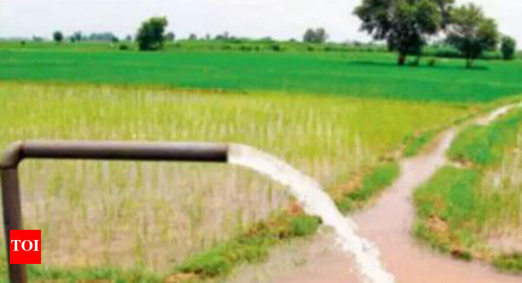 Pipes to replace canal system for irrigation: Govt  India 