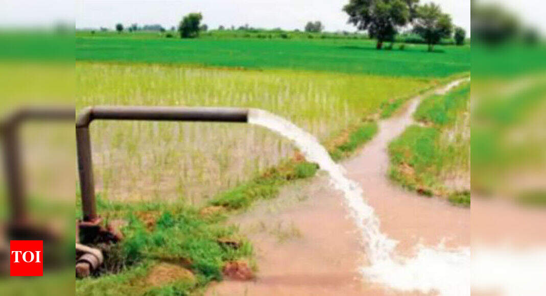 Pipes to replace canal system for irrigation Govt India News Times